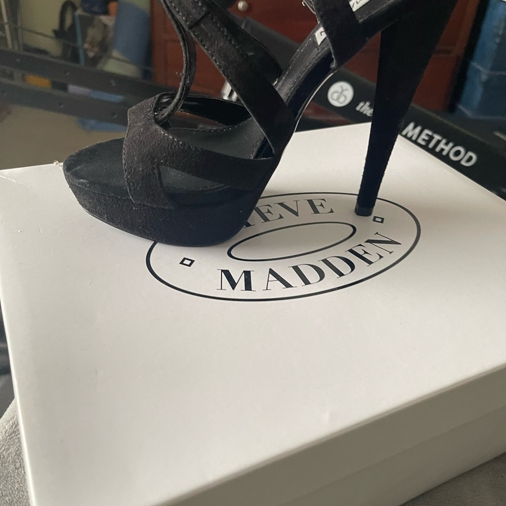 Steve Madden Black Women's Heels